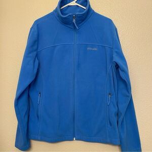 Columbia Benton Springs full zip fleece jacket electric blue XL